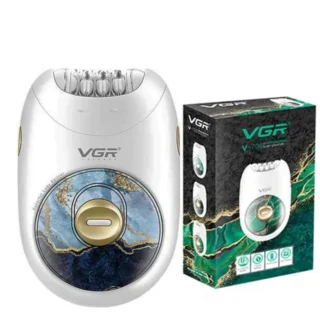 VGR V-706 Hair Removal Machine Electric Professional Rechargeable Lady Epilator