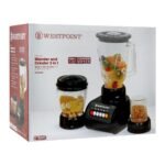 WestPoint Deluxe 3-In-1 Juicer, Blender & Dry Mill, 350W, WF-9491