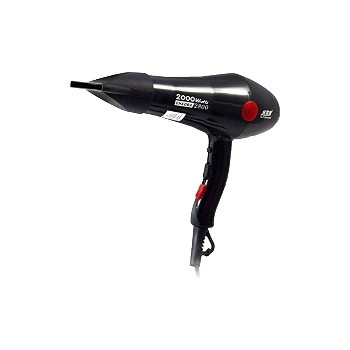Chaoba Professional Hair Dryer with attachment CB-2800