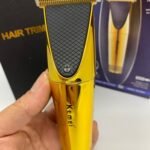 Kemei KM-628A Trimmer 480 min Runtime 3 Length Settings (Gold)