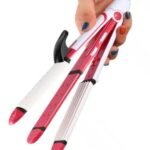 Shinon 8089 3 In 1 Professional Hair Straightener, Curler And Crimper Hair Styling Machine