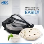 ANEX Roti Maker AG 2029 - Silver & Black