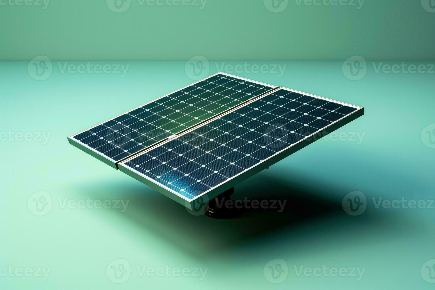 clean-eco-renewable-energy-concept-isolatedvoltaic-solar-panel-with-shadow-photo