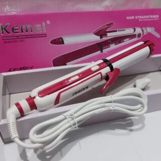 Kemei 3 In 1 Beauty Styler km-1291 Hair Straightener