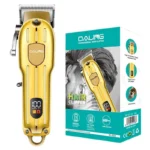 DALING PROFESSIONAL 1585 LCD Hair Trimmer Digital Display Rechargeable Hair Clipper for Men Grooming Kit 180 min Runtime 3 Length Settings (Multicolor)