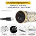 Vintage T9 Hair Clipper Trimmer | Professional Men Electric Shaver | Rechargeable trimmer for Men | Electric Hair Cutter Machine | USB charging 0mm Cutting | Easy To Use