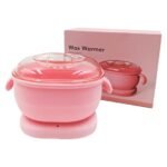 Portable and Foldable Small Silicone Single Wax Pot 400ml Electric Wax Melt Warmer Hair Removal Wax Heater